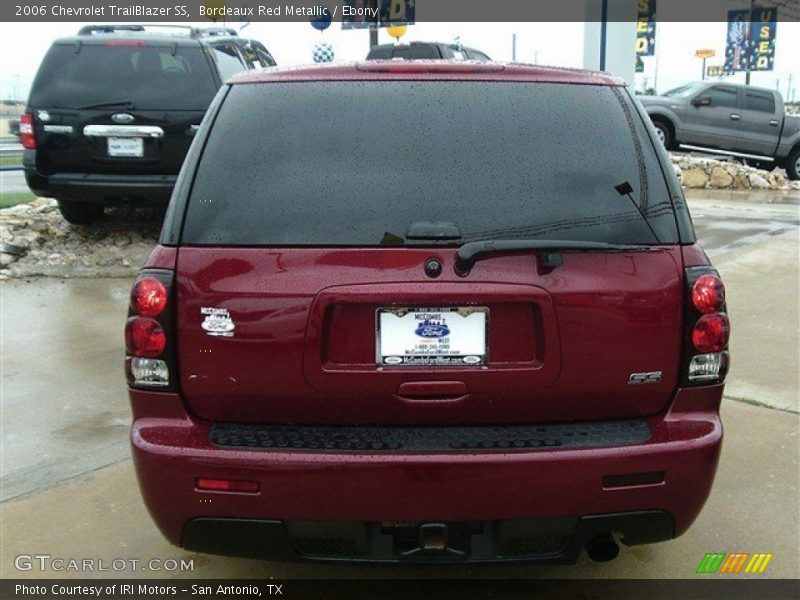 Bordeaux Red Metallic / Ebony 2006 Chevrolet TrailBlazer SS
