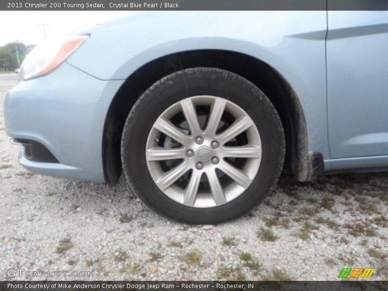 Crystal Blue Pearl / Black 2013 Chrysler 200 Touring Sedan