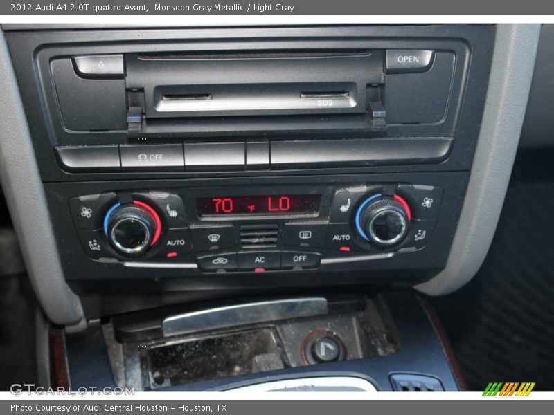 Monsoon Gray Metallic / Light Gray 2012 Audi A4 2.0T quattro Avant