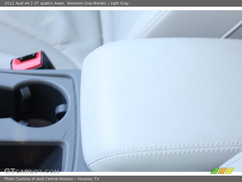 Monsoon Gray Metallic / Light Gray 2012 Audi A4 2.0T quattro Avant
