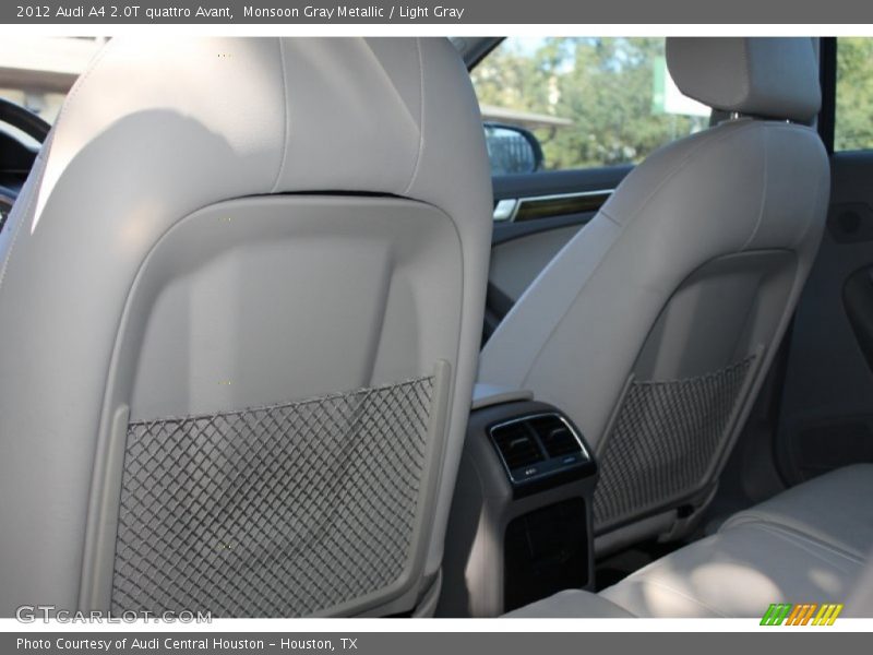 Monsoon Gray Metallic / Light Gray 2012 Audi A4 2.0T quattro Avant