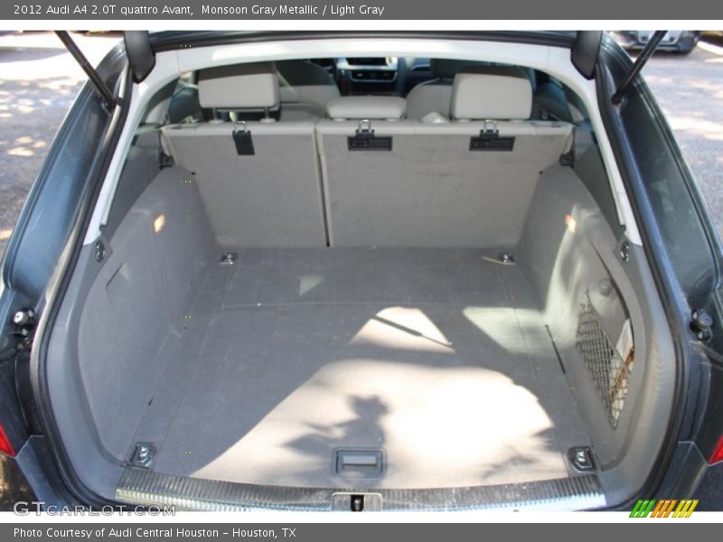 Monsoon Gray Metallic / Light Gray 2012 Audi A4 2.0T quattro Avant