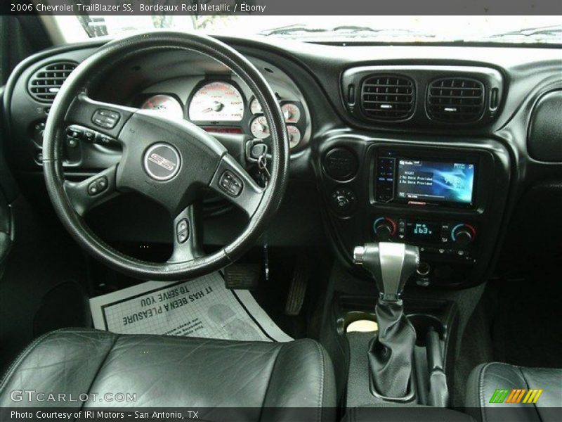 Bordeaux Red Metallic / Ebony 2006 Chevrolet TrailBlazer SS