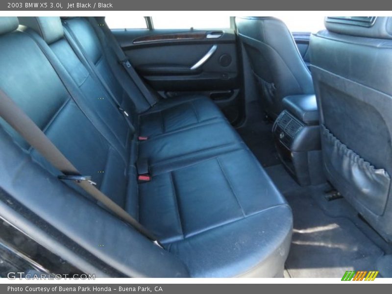 Jet Black / Black 2003 BMW X5 3.0i