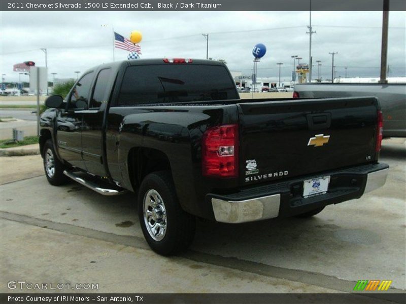 Black / Dark Titanium 2011 Chevrolet Silverado 1500 LS Extended Cab