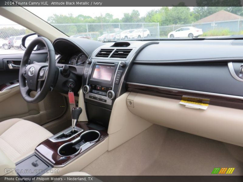 Attitude Black Metallic / Ivory 2014 Toyota Camry XLE