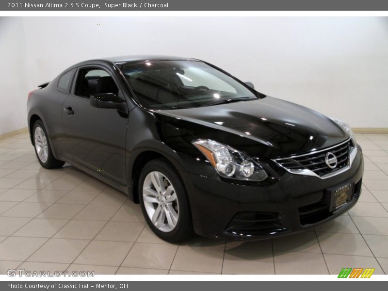 Super Black / Charcoal 2011 Nissan Altima 2.5 S Coupe