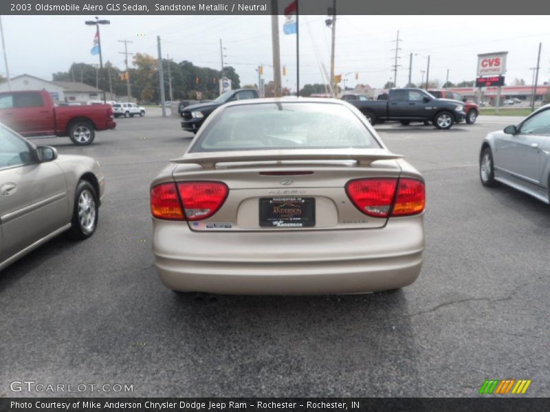 Sandstone Metallic / Neutral 2003 Oldsmobile Alero GLS Sedan