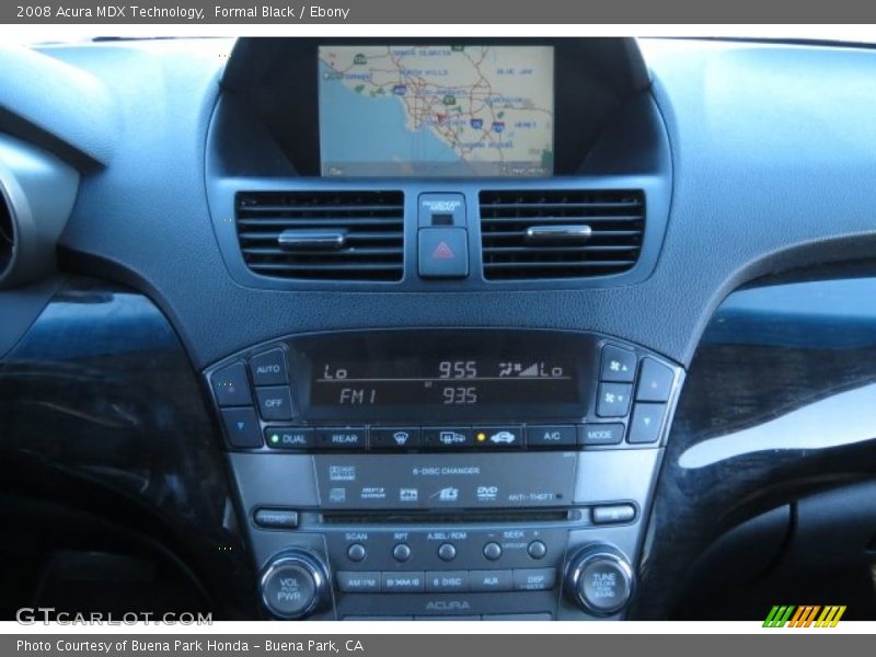 Formal Black / Ebony 2008 Acura MDX Technology