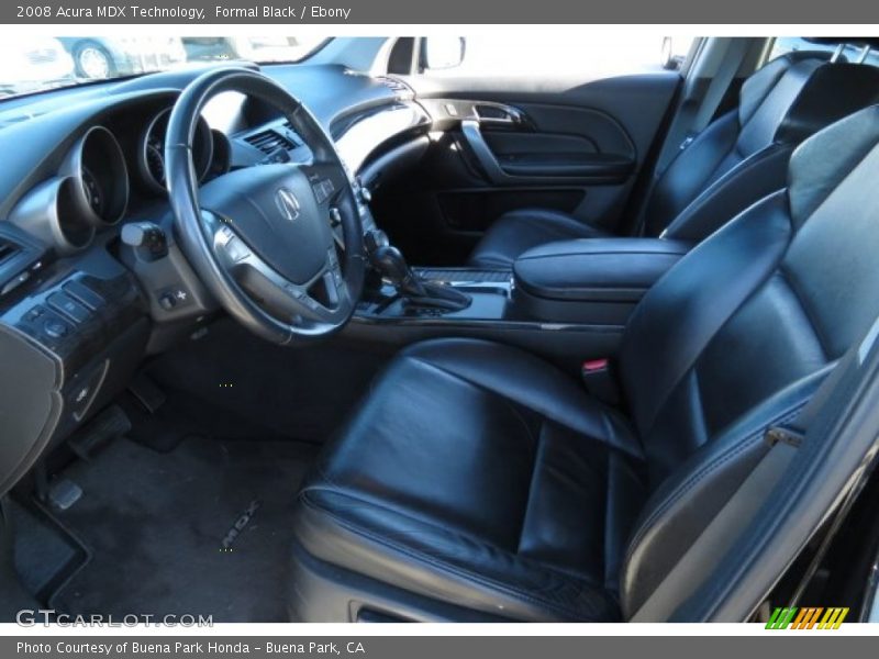 Formal Black / Ebony 2008 Acura MDX Technology
