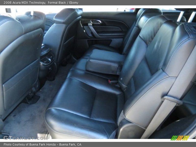 Formal Black / Ebony 2008 Acura MDX Technology