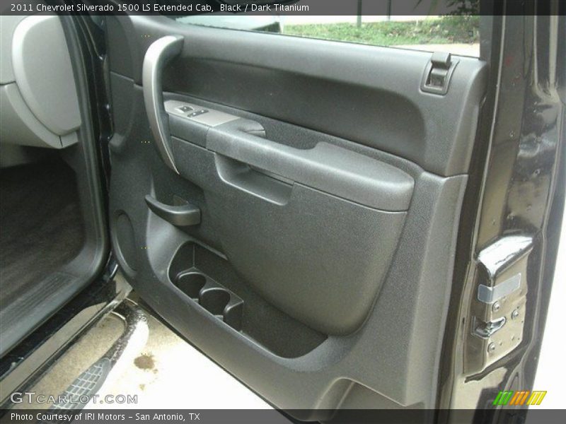 Black / Dark Titanium 2011 Chevrolet Silverado 1500 LS Extended Cab
