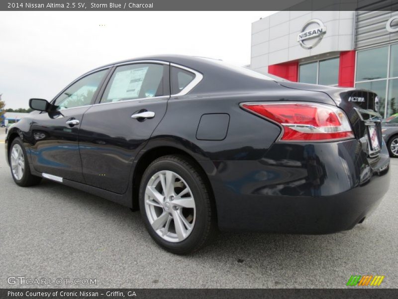Storm Blue / Charcoal 2014 Nissan Altima 2.5 SV