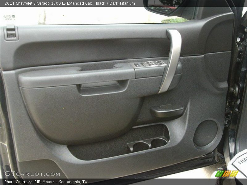 Black / Dark Titanium 2011 Chevrolet Silverado 1500 LS Extended Cab