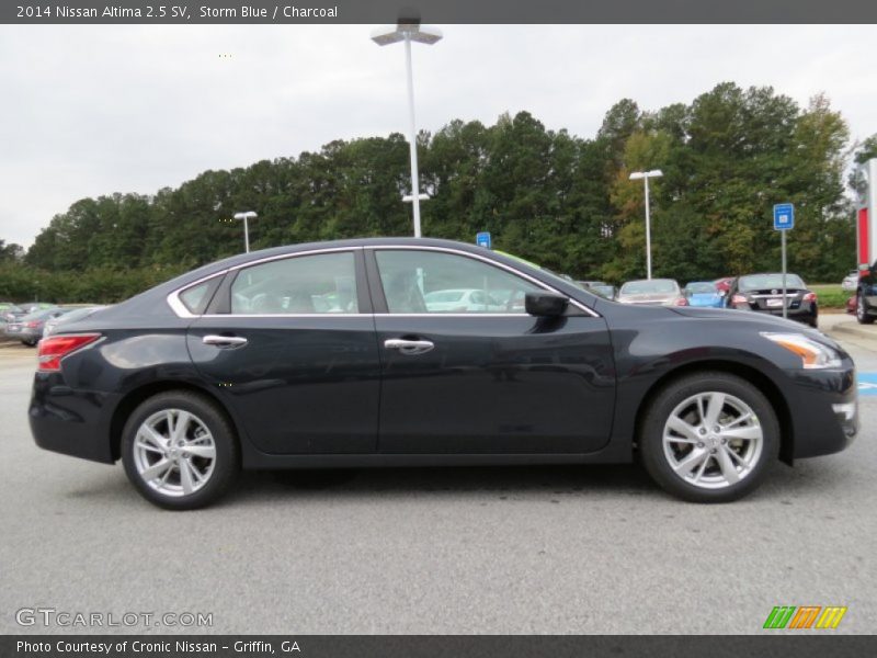 Storm Blue / Charcoal 2014 Nissan Altima 2.5 SV