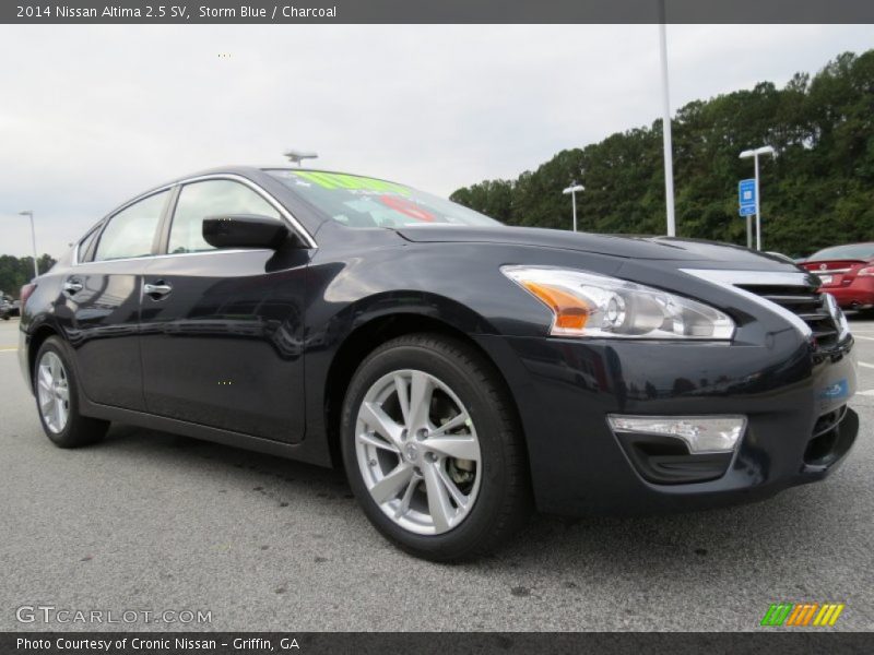 Storm Blue / Charcoal 2014 Nissan Altima 2.5 SV