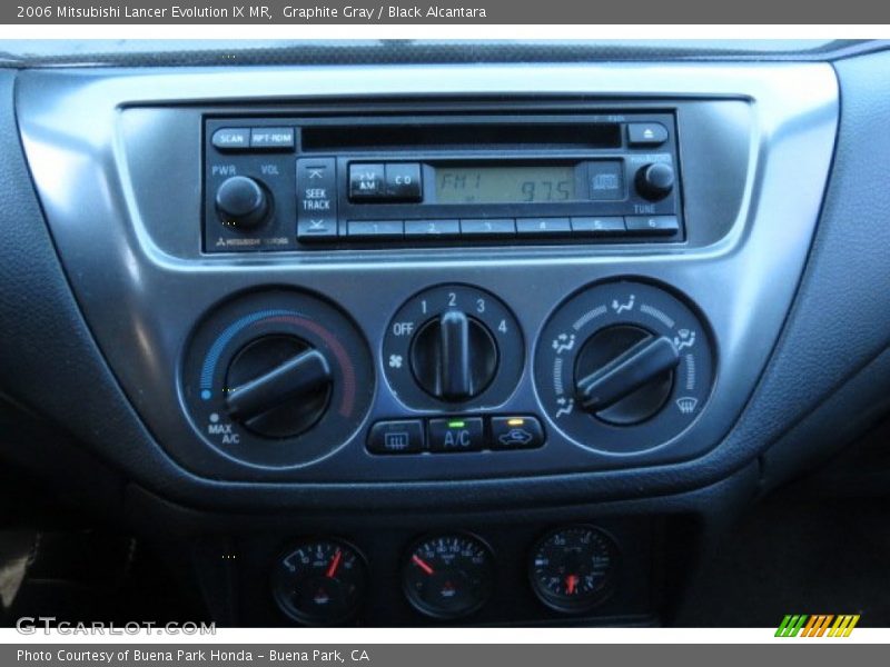 Graphite Gray / Black Alcantara 2006 Mitsubishi Lancer Evolution IX MR
