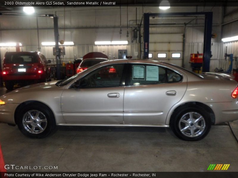 Sandstone Metallic / Neutral 2003 Oldsmobile Alero GLS Sedan