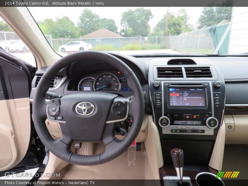 Attitude Black Metallic / Ivory 2014 Toyota Camry XLE