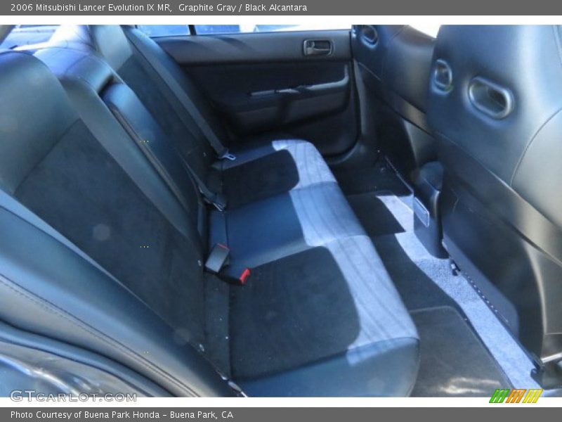 Graphite Gray / Black Alcantara 2006 Mitsubishi Lancer Evolution IX MR