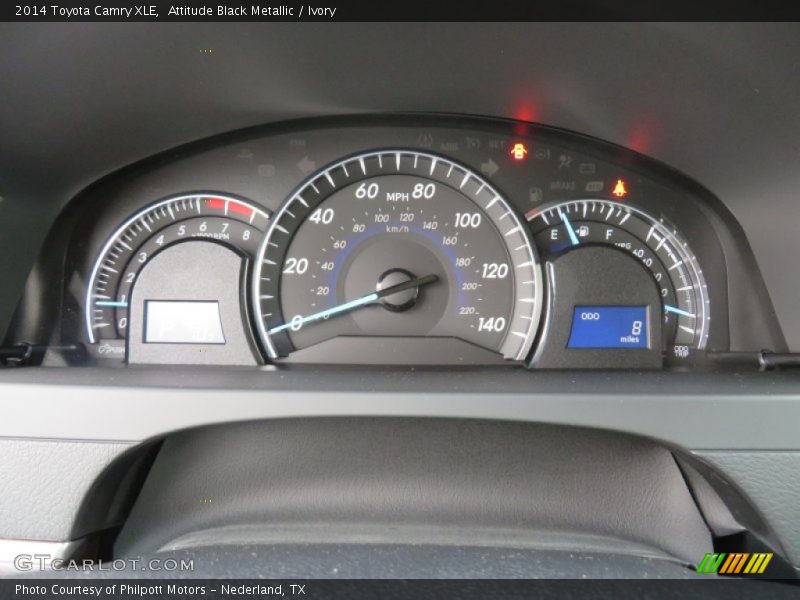 Attitude Black Metallic / Ivory 2014 Toyota Camry XLE