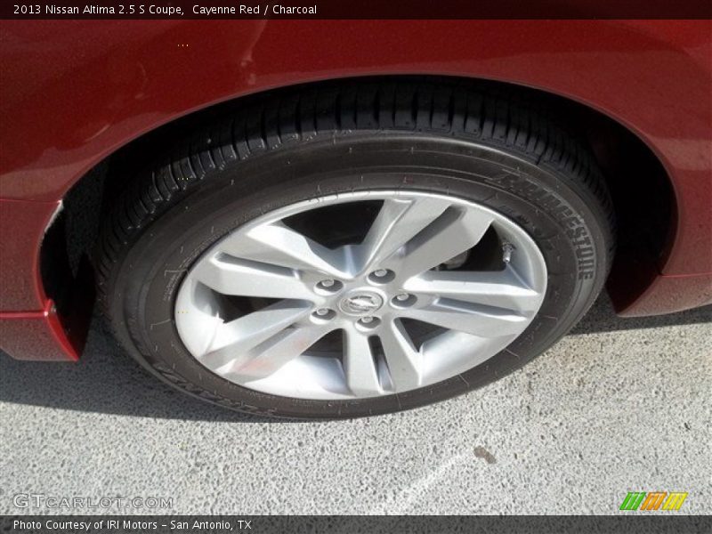 Cayenne Red / Charcoal 2013 Nissan Altima 2.5 S Coupe