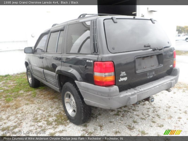 Black / Black 1998 Jeep Grand Cherokee Laredo 4x4