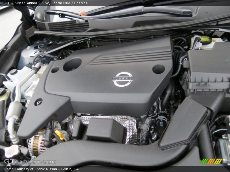 Storm Blue / Charcoal 2014 Nissan Altima 2.5 SV