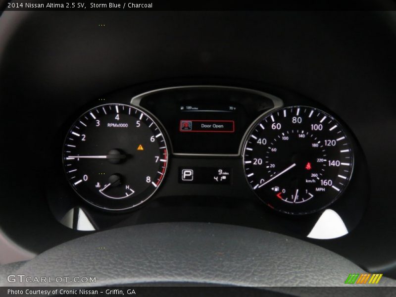 Storm Blue / Charcoal 2014 Nissan Altima 2.5 SV
