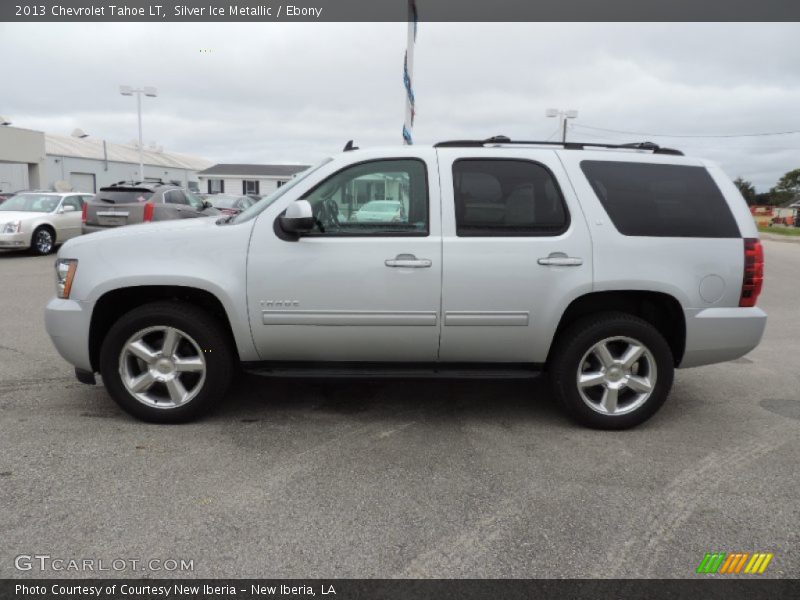 Silver Ice Metallic / Ebony 2013 Chevrolet Tahoe LT