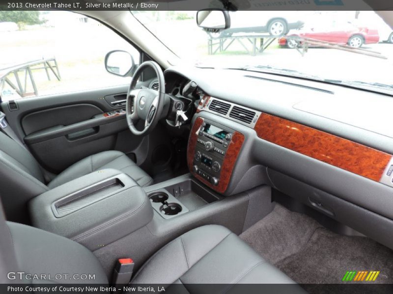 Silver Ice Metallic / Ebony 2013 Chevrolet Tahoe LT