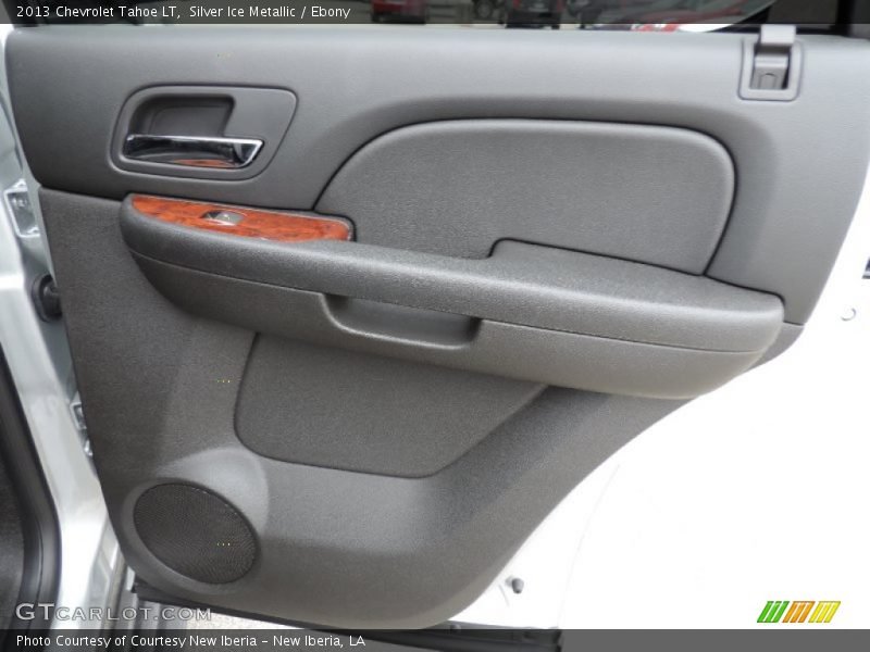 Silver Ice Metallic / Ebony 2013 Chevrolet Tahoe LT