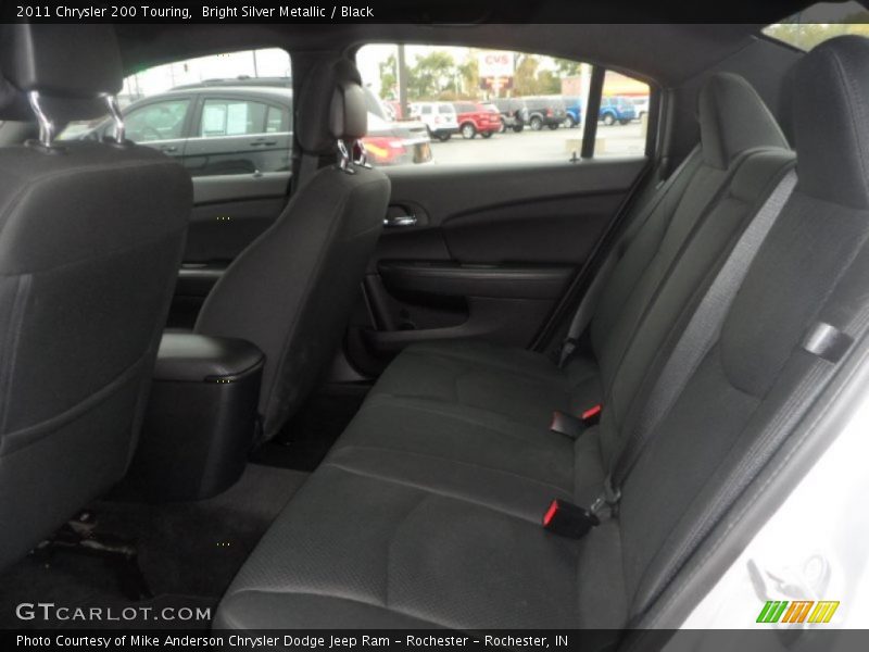 Bright Silver Metallic / Black 2011 Chrysler 200 Touring