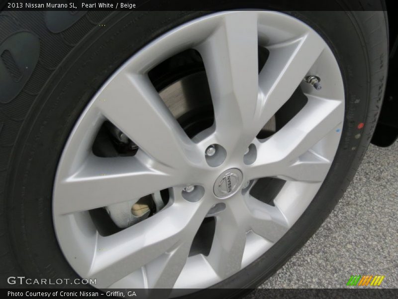 Pearl White / Beige 2013 Nissan Murano SL