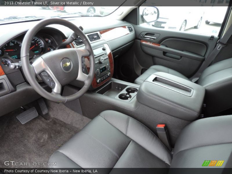 Silver Ice Metallic / Ebony 2013 Chevrolet Tahoe LT