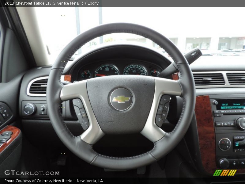 Silver Ice Metallic / Ebony 2013 Chevrolet Tahoe LT