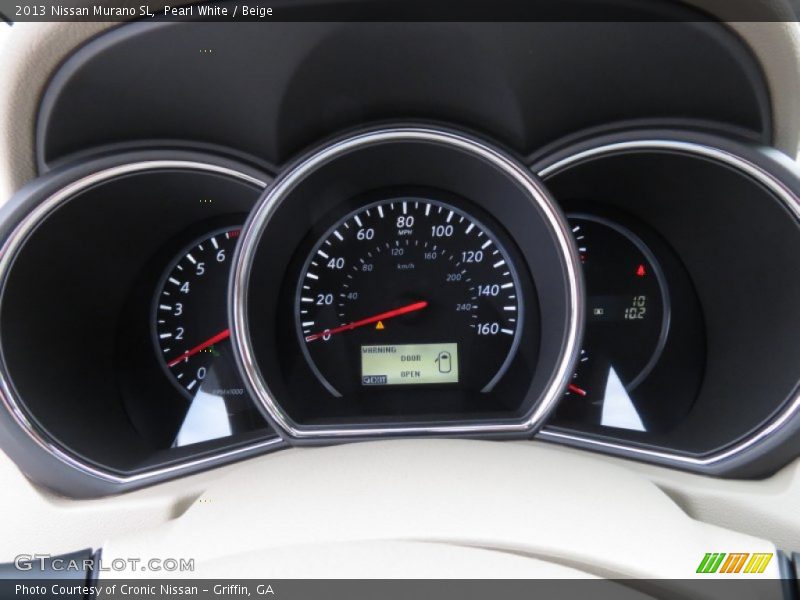 Pearl White / Beige 2013 Nissan Murano SL