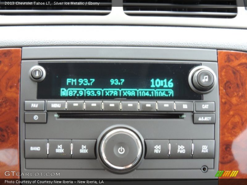 Silver Ice Metallic / Ebony 2013 Chevrolet Tahoe LT