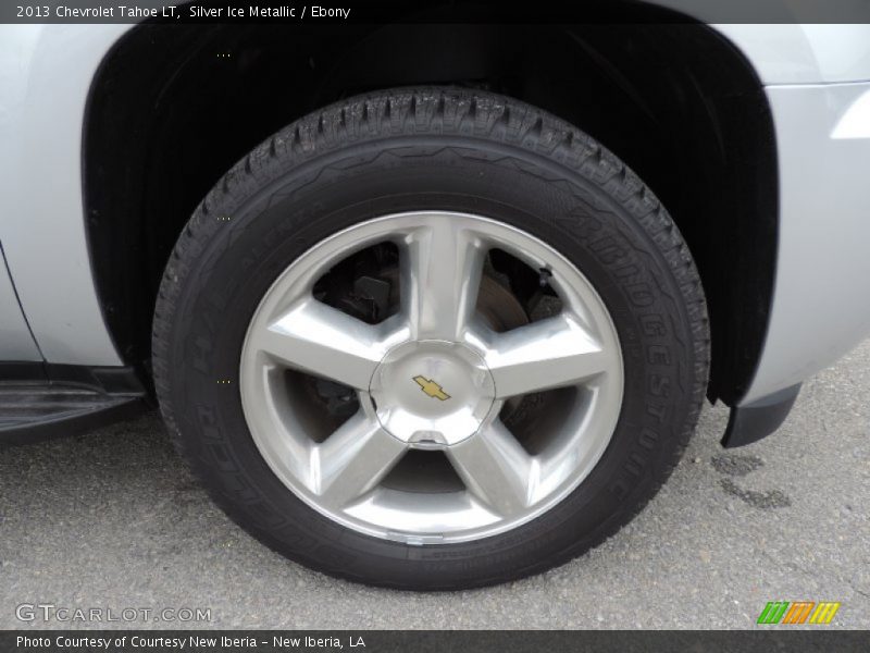 Silver Ice Metallic / Ebony 2013 Chevrolet Tahoe LT