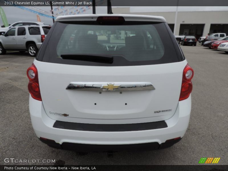 Summit White / Jet Black 2013 Chevrolet Equinox LS
