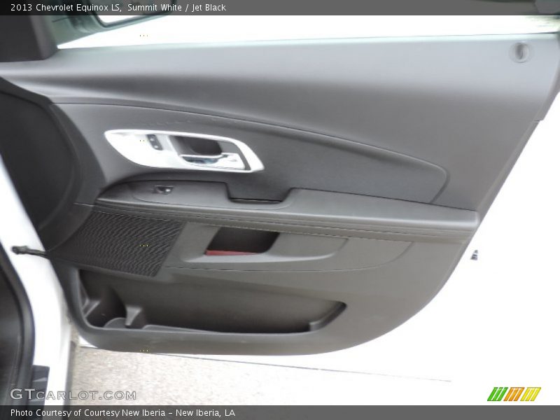 Summit White / Jet Black 2013 Chevrolet Equinox LS