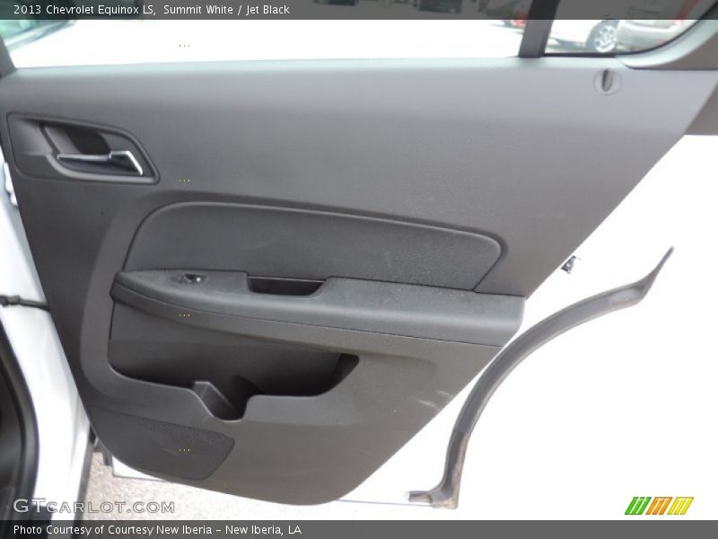 Summit White / Jet Black 2013 Chevrolet Equinox LS