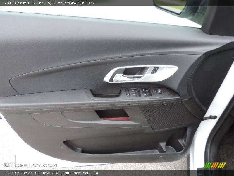 Summit White / Jet Black 2013 Chevrolet Equinox LS