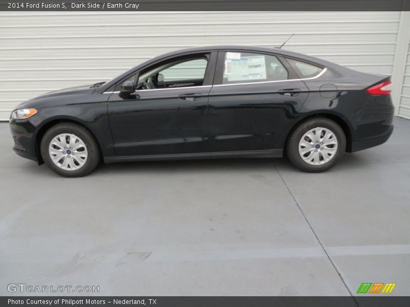 Dark Side / Earth Gray 2014 Ford Fusion S