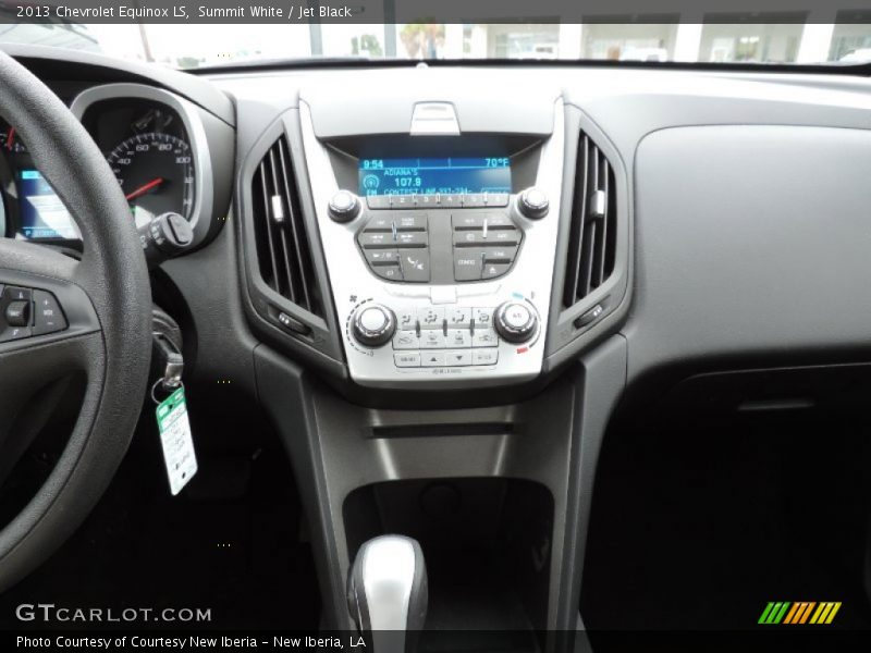 Summit White / Jet Black 2013 Chevrolet Equinox LS