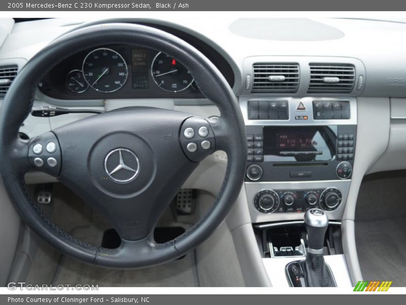 Black / Ash 2005 Mercedes-Benz C 230 Kompressor Sedan