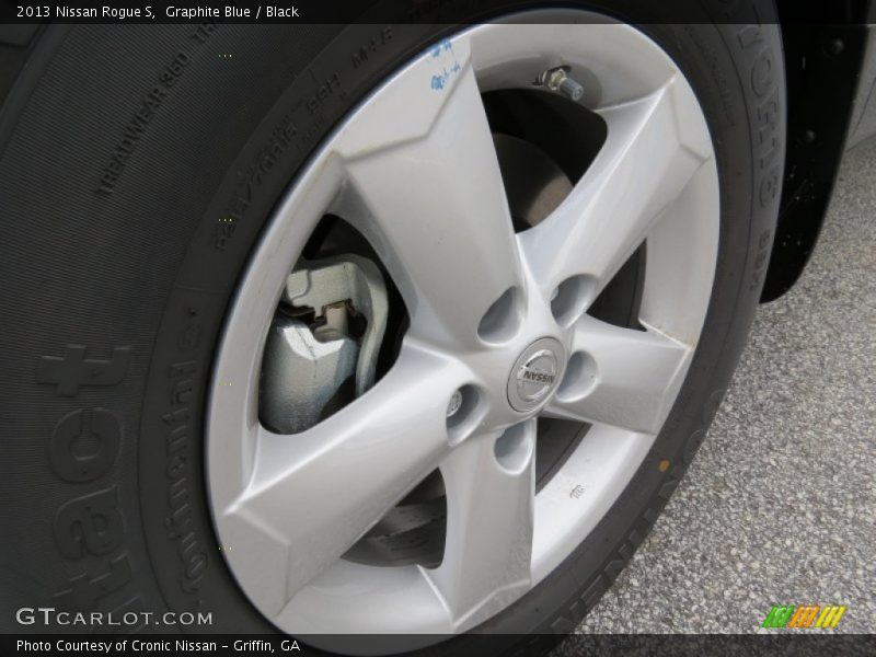Graphite Blue / Black 2013 Nissan Rogue S