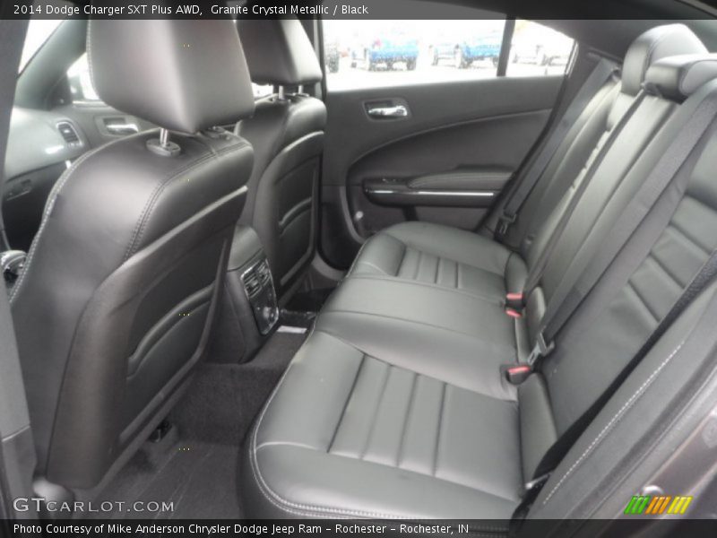 Granite Crystal Metallic / Black 2014 Dodge Charger SXT Plus AWD