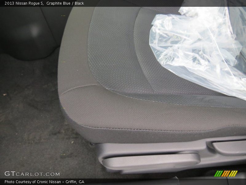 Graphite Blue / Black 2013 Nissan Rogue S