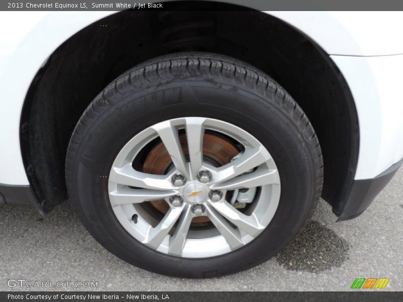 Summit White / Jet Black 2013 Chevrolet Equinox LS